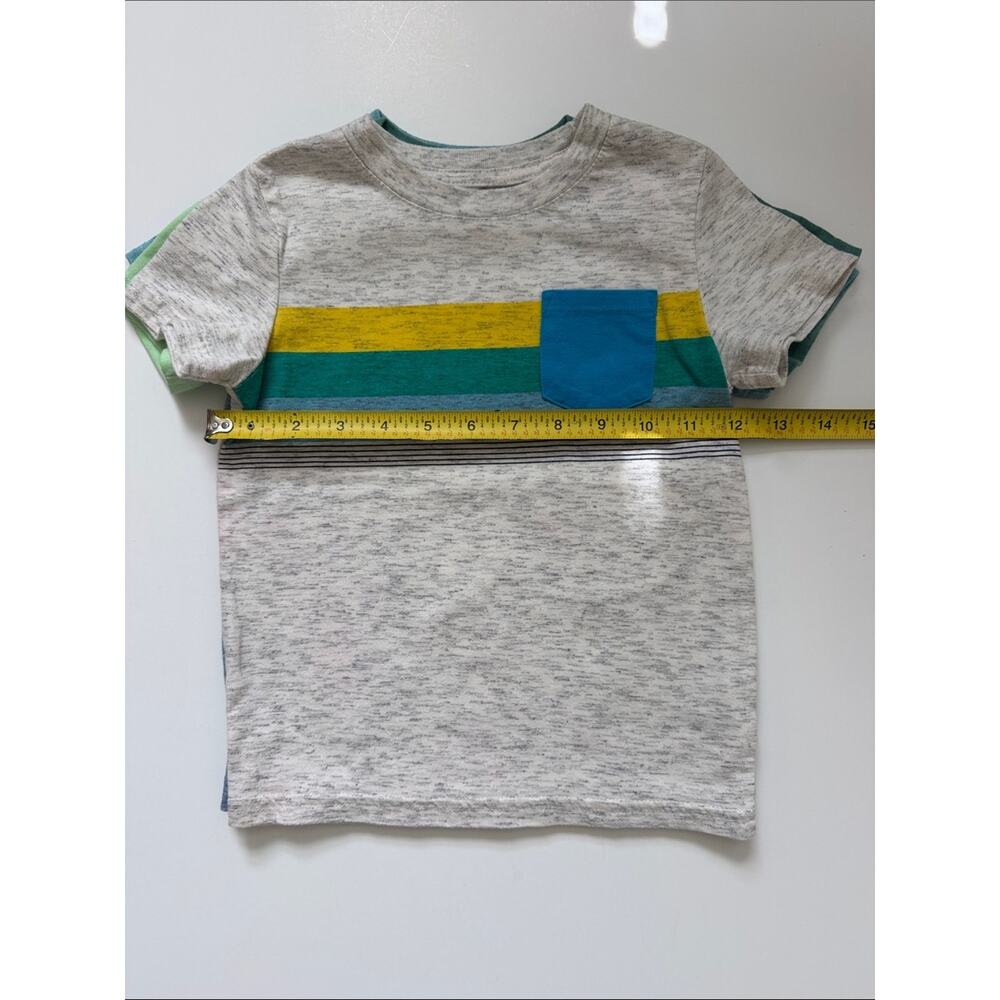 Bundle Cat & Jack Boys T-shirts Size 3T Blue Green Gray - Picture 9 of 11
